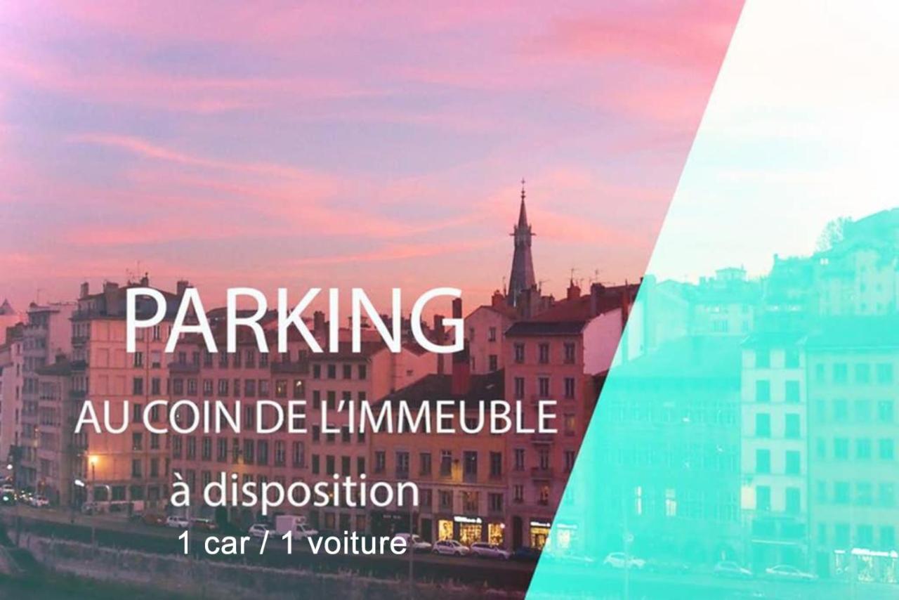 ליון Appartement Haussmannien D'Artiste, Exception, Quai De Saone Balcon+Parking מראה חיצוני תמונה