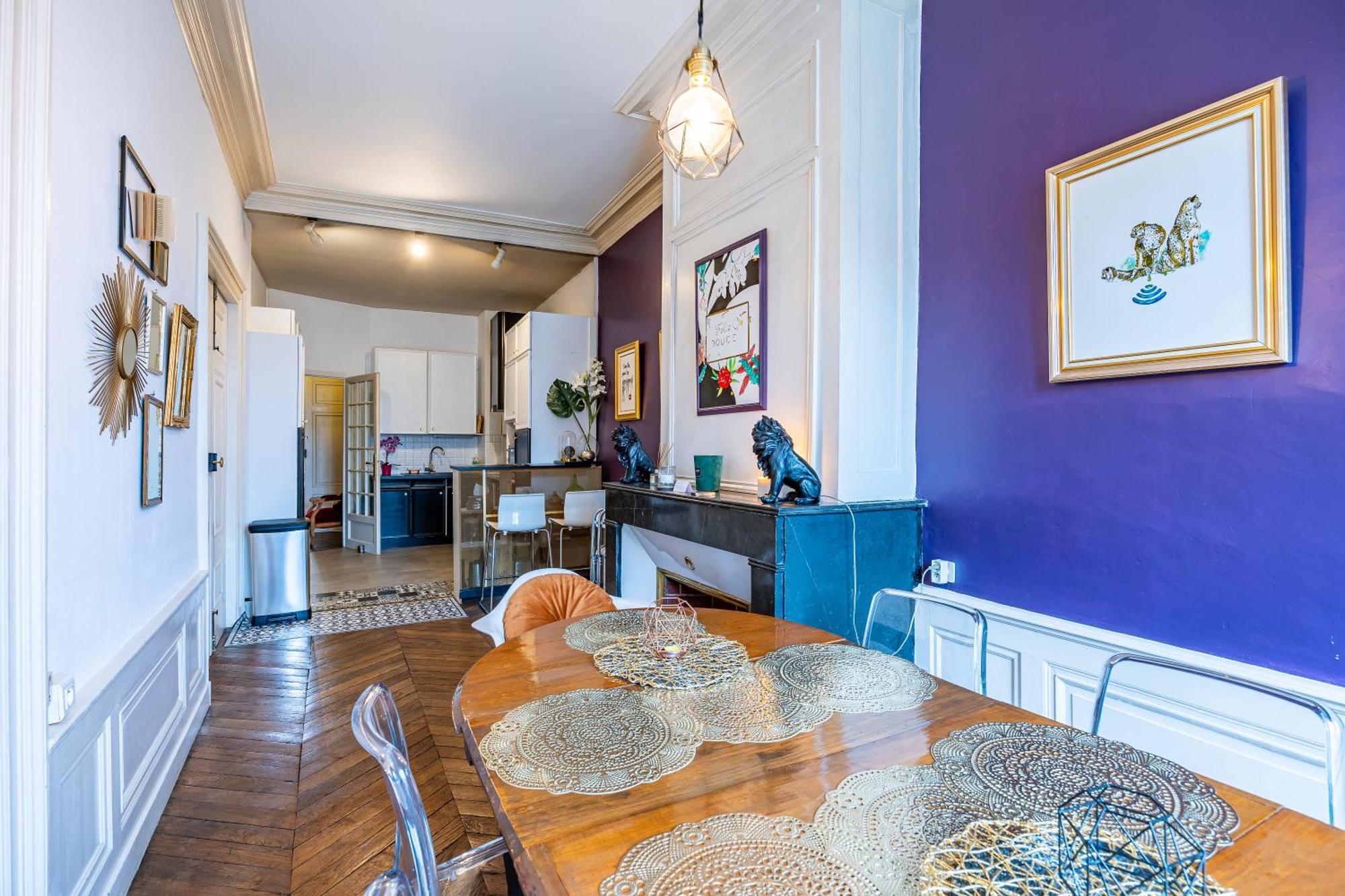 ליון Appartement Haussmannien D'Artiste, Exception, Quai De Saone Balcon+Parking מראה חיצוני תמונה